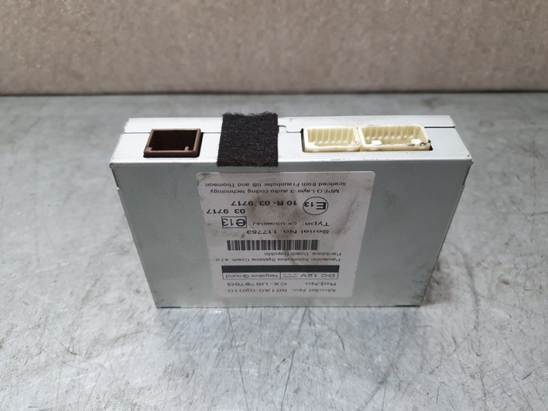 Recambio de modulo electronico para toyota auris active referencia OEM IAM 861A002010 CXUS7970G 