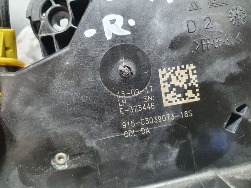 Recambio de cerradura puerta trasera izquierda para opel astra k lim. 5türig dynamic referencia OEM IAM 13598364 E373446 4 PINES