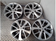 Recambio de juego llantas aluminio para toyota auris (_e18_) 1.4 d-4d (nde180_) referencia OEM IAM 6.5X16 5 TORN ET45 ROZADAS AL