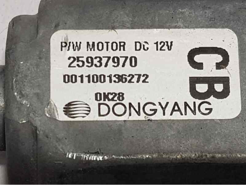 Recambio de elevalunas trasero derecho para chevrolet captiva 2.0 vcdi ls referencia OEM IAM 25937970 2 PINS ELECTRICO