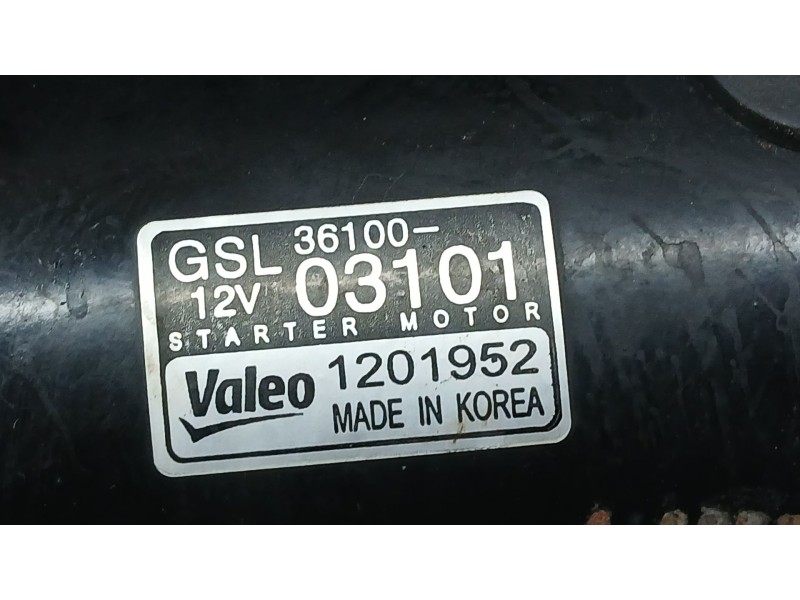 Recambio de motor arranque para hyundai i20 ii (gb, ib) 1.2 referencia OEM IAM 3610003101 VALEO 1201952