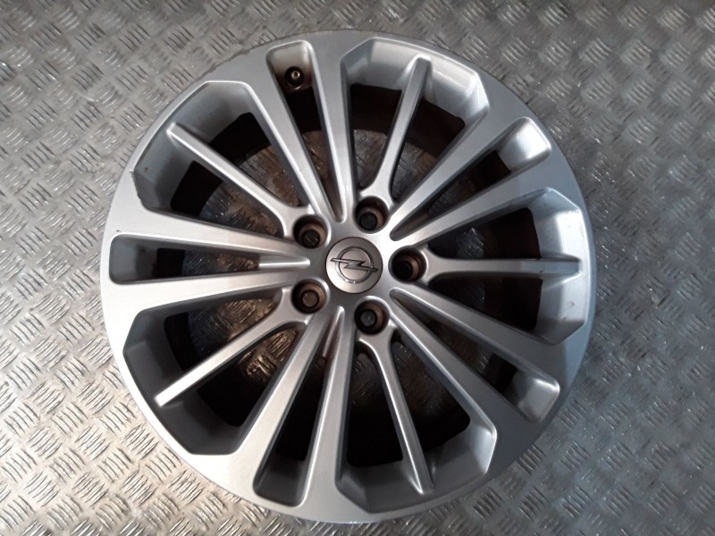 Recambio de llanta aluminio para opel insignia b grand sport (z18) 1.5 (68) referencia OEM IAM 8.5X18 5 TORN ET49 ROZADA ALUMINI