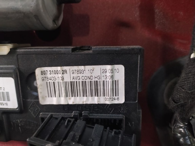 Recambio de elevalunas delantero izquierdo para renault laguna grandtour iii dynamique referencia OEM IAM 807310002R  ELECTRICO