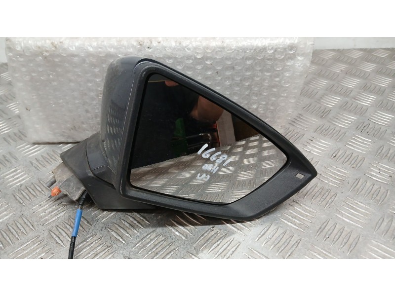 Recambio de retrovisor derecho para seat leon (5f1) 1.4 tgi referencia OEM IAM 5F1857508M ELECTRICO 6 CABLES 