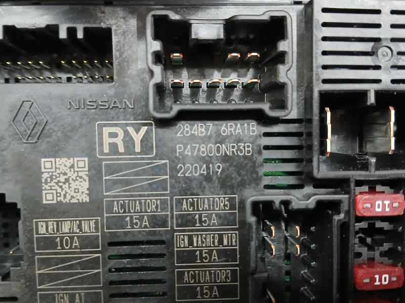 Recambio de caja reles / fusibles para nissan qashqai (j12) acenta+ referencia OEM IAM 284B76RA1B 47800NR3B 