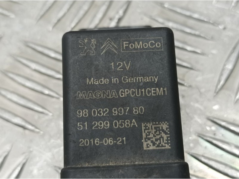 Recambio de caja precalentamiento para citroën c3 collection referencia OEM IAM 9803299780 51299058S MAGNA