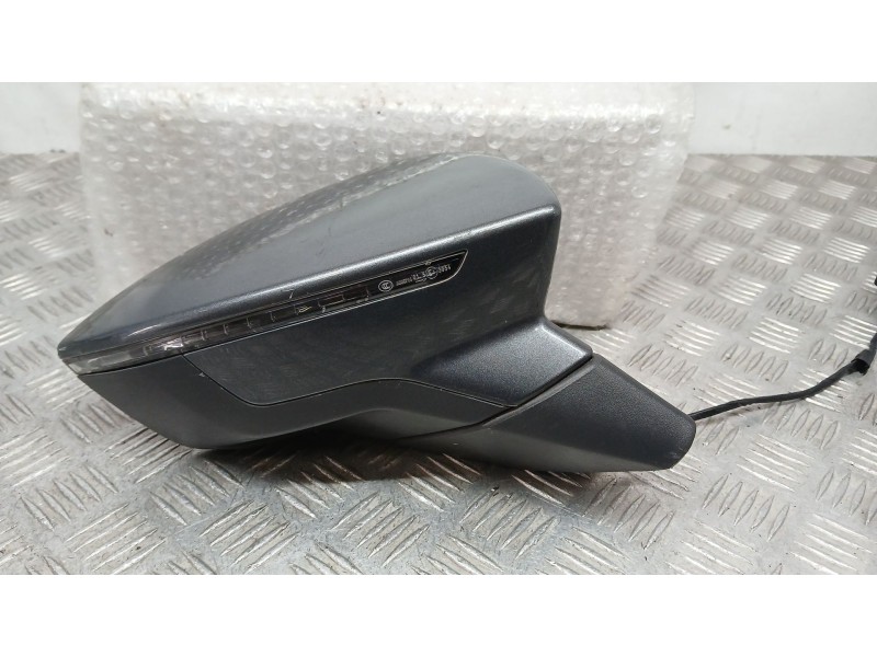 Recambio de retrovisor derecho para seat leon (5f1) 1.4 tgi referencia OEM IAM 5F1857508M ELECTRICO 6 CABLES 