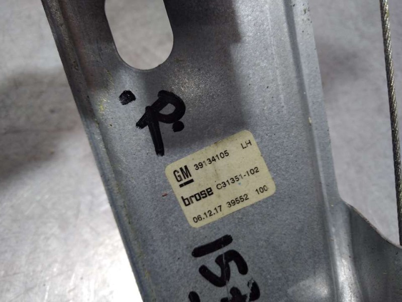 Recambio de elevalunas trasero izquierdo para opel astra k lim. 5türig selective start/stop referencia OEM IAM 39134105 C3135110