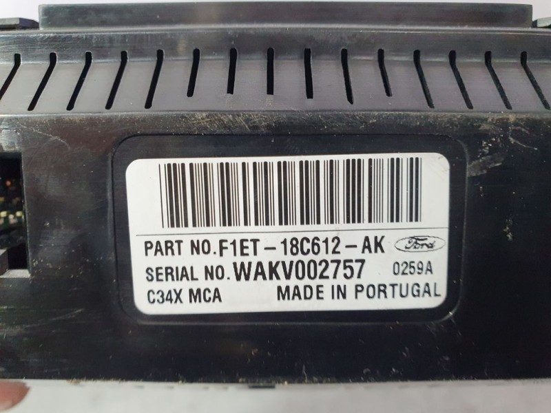 Recambio de mando climatizador para ford focus active referencia OEM IAM F1ET18C612AK  