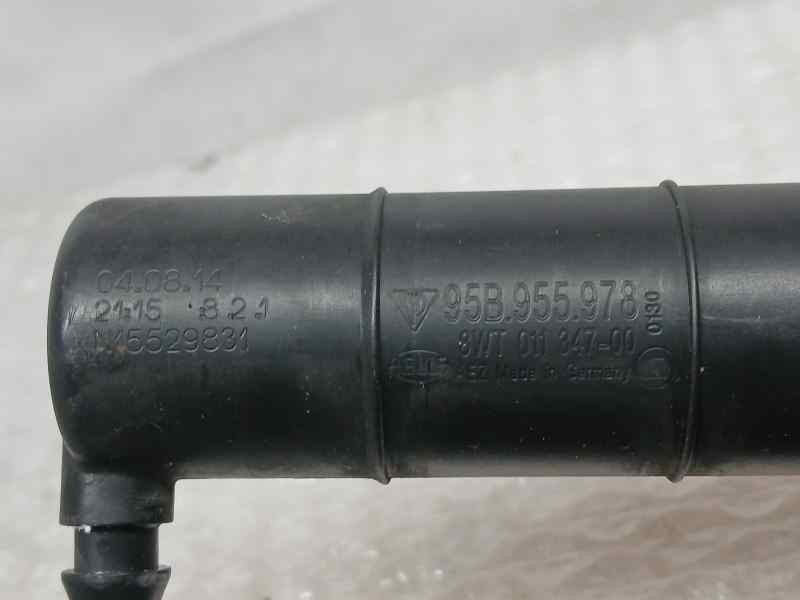 Recambio de inyector lavafaros para porsche macan (typ ) s diesel referencia OEM IAM 95B955978 8WT01134700 HELLA LADO IZQUIERDO
