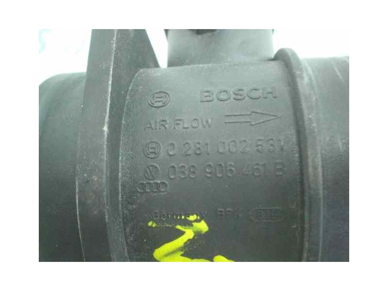 Recambio de caudalimetro para volkswagen touran (1t1) trendline referencia OEM IAM 038906461B 0281002531 BOSCH