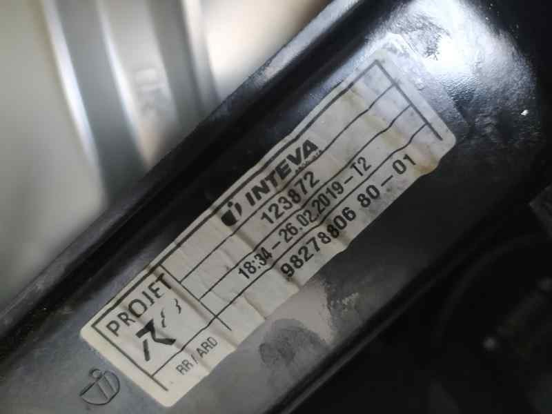 Recambio de elevalunas trasero derecho para peugeot 508 gt line referencia OEM IAM 9827880680  