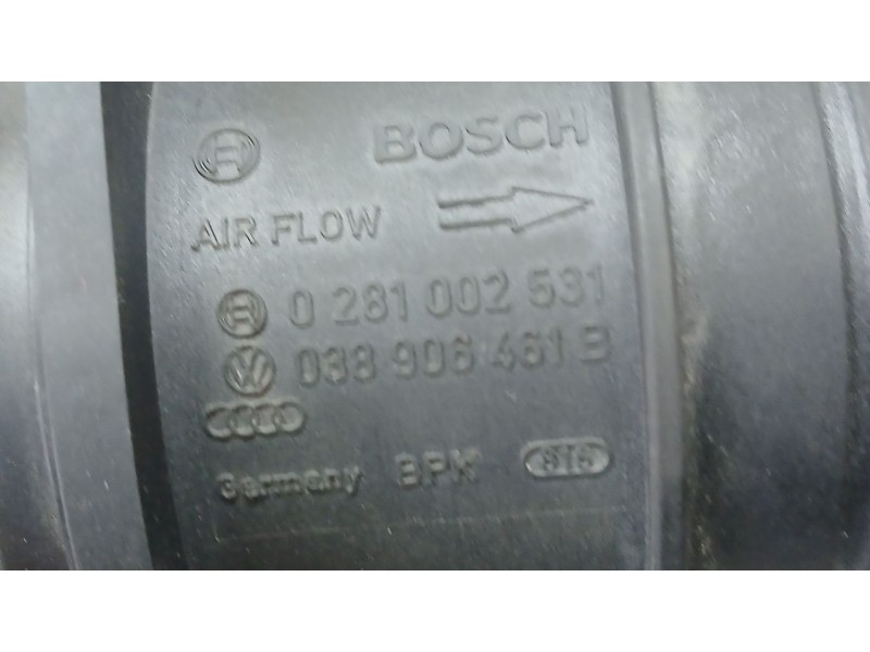 Recambio de caudalimetro para seat ibiza iii (6l1) 1.4 tdi referencia OEM IAM 038906461B BOSCH 0281002531
