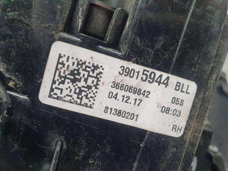 Recambio de piloto trasero derecho para opel astra k lim. 5türig dynamic referencia OEM IAM 39015944 81380201 366069842EXTERIOR