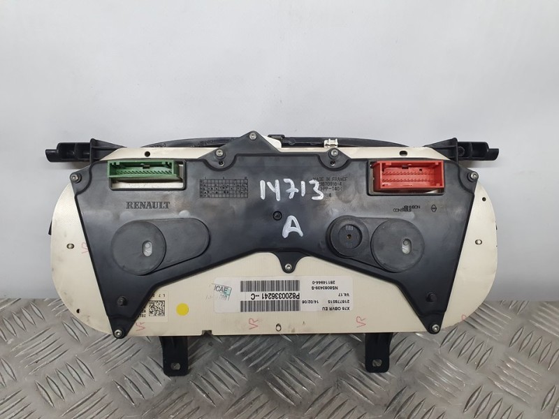 Recambio de cuadro instrumentos para renault kangoo (f/kc0) alize referencia OEM IAM P8200336241C NS8083439S 