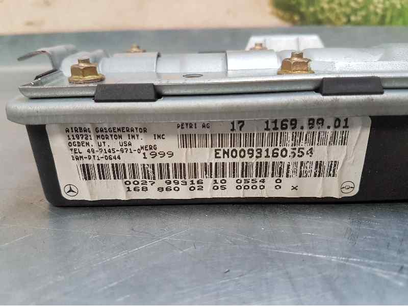 Recambio de airbag lateral delantero derecho para mercedes-benz clase a (w168) 160 l (168.133) referencia OEM IAM 1688600205  