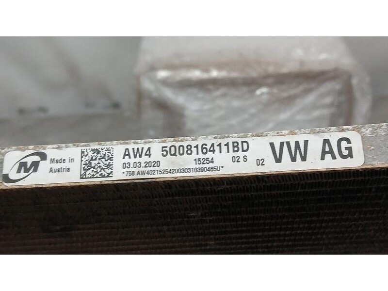 Recambio de condensador / radiador aire acondicionado para seat leon (5f1) 1.6 tdi referencia OEM IAM 5Q0816411BD  