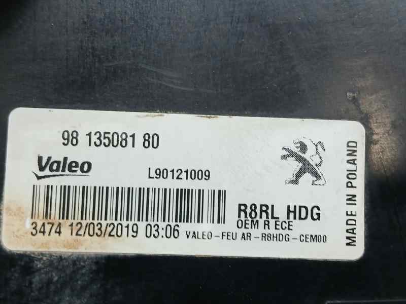 Recambio de piloto trasero derecho para peugeot 508 gt line referencia OEM IAM 9813508180 L90121009 INTERIOR VALEO