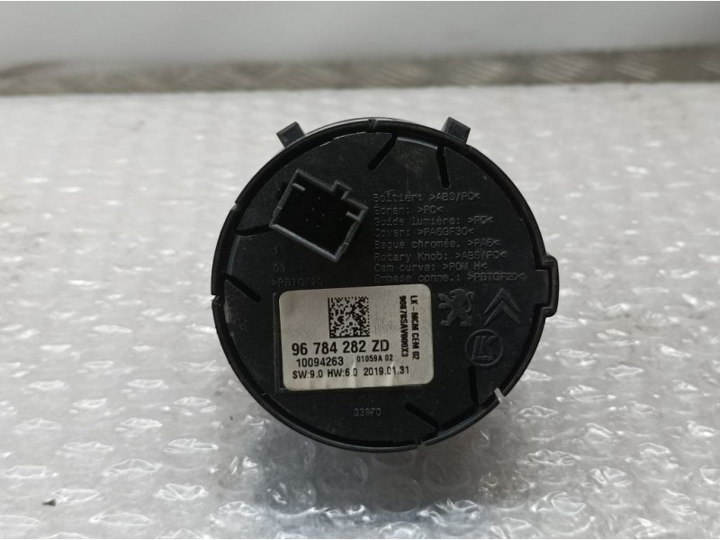 Recambio de mando multifuncion para peugeot 2008 (--.2013) 1.5 blue hdi referencia OEM IAM 96784282ZD 10094263 CONTROL TRACCION