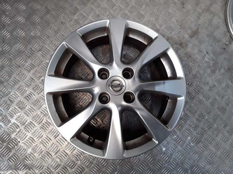 Recambio de juego llantas aluminio para opel corsa f (p2jo) 1.2 (68) referencia OEM IAM 6.5X16 4 TORN ET38 ALUMINIO ROZADAS