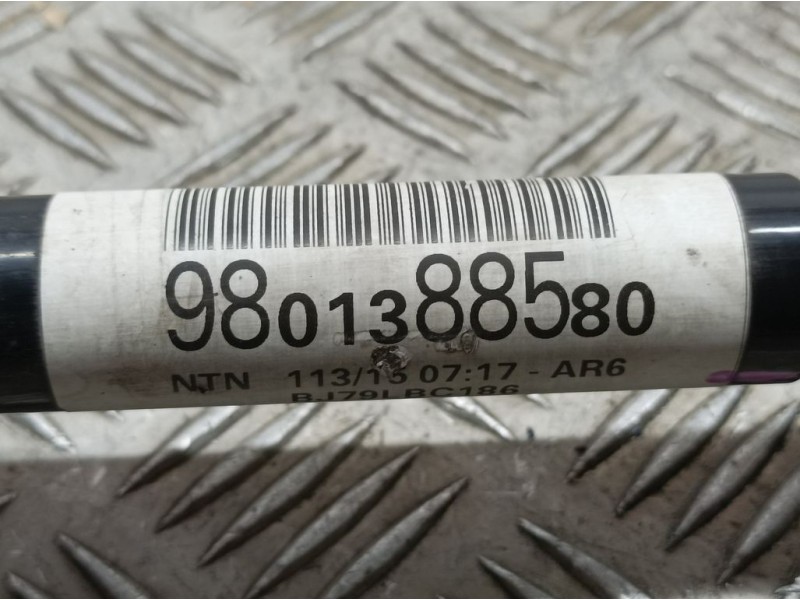 Recambio de transmision delantera izquierda para citroën c3 collection referencia OEM IAM 9801388580  