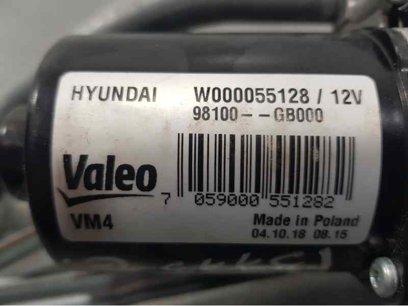 Recambio de motor limpia delantero para hyundai i20 active classic blue referencia OEM IAM 98100GB000 W000055128 VALEO