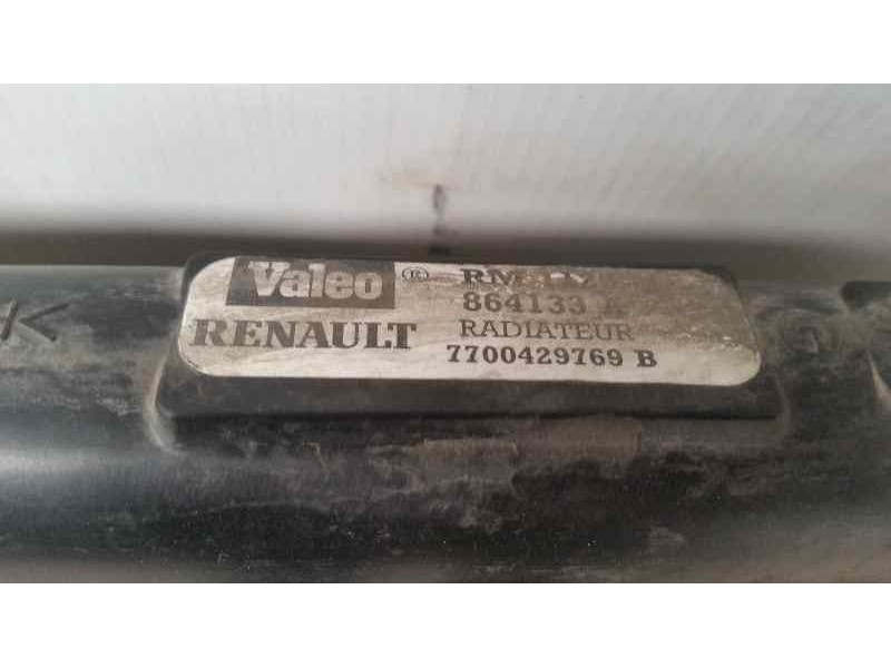 Recambio de radiador agua para renault scenic (ja..) 1.9 d rxe referencia OEM IAM RM1129 7700429769B VALEO
