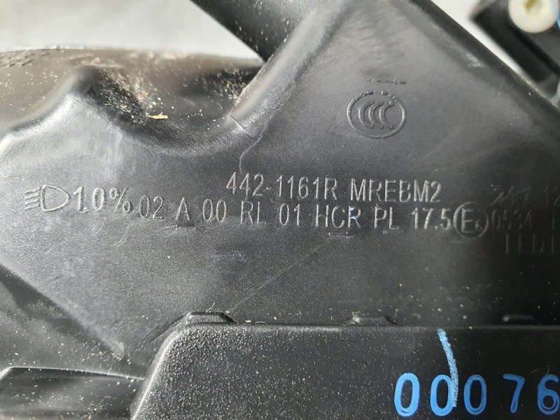 Recambio de faro derecho para opel astra j lim. referencia OEM IAM H7+H7 FONDO NEGRO  1616729