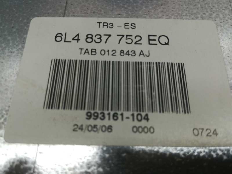 Recambio de elevalunas delantero derecho para seat cordoba berlina (6l2) 1.9 tdi referencia OEM IAM 6L4837752EQ  ELECTRICO