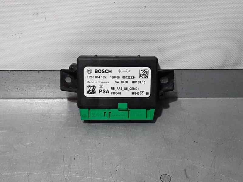 Recambio de modulo electronico para peugeot 308 style referencia OEM IAM 9824532180 0263014165 BOSCH