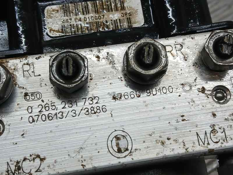 Recambio de abs para nissan note (e11e) acenta referencia OEM IAM 476609U100 0265231732 BOSCH