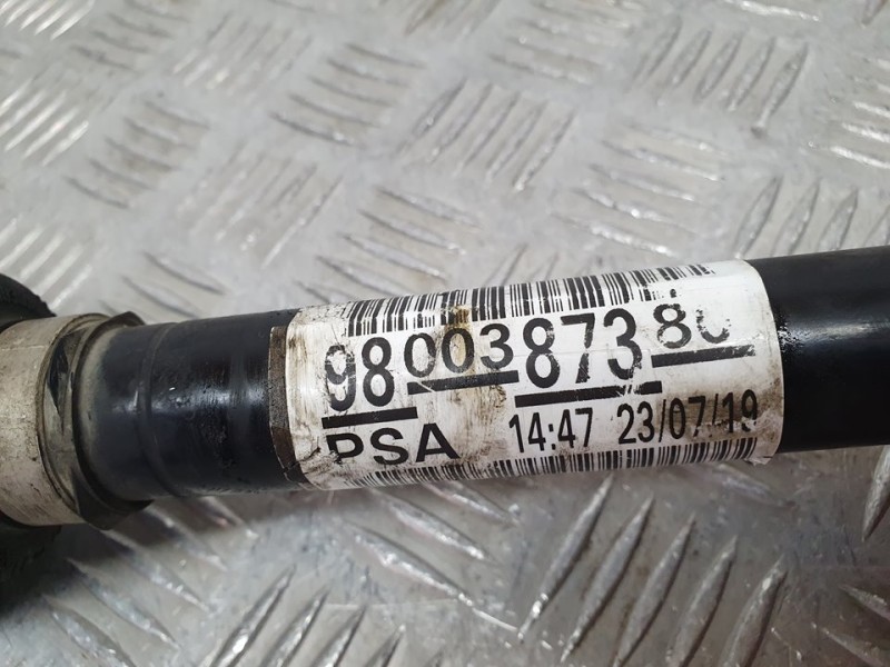 Recambio de transmision delantera izquierda para peugeot 2008 (--.2013) 1.5 blue hdi referencia OEM IAM 9800387380 8PP73 