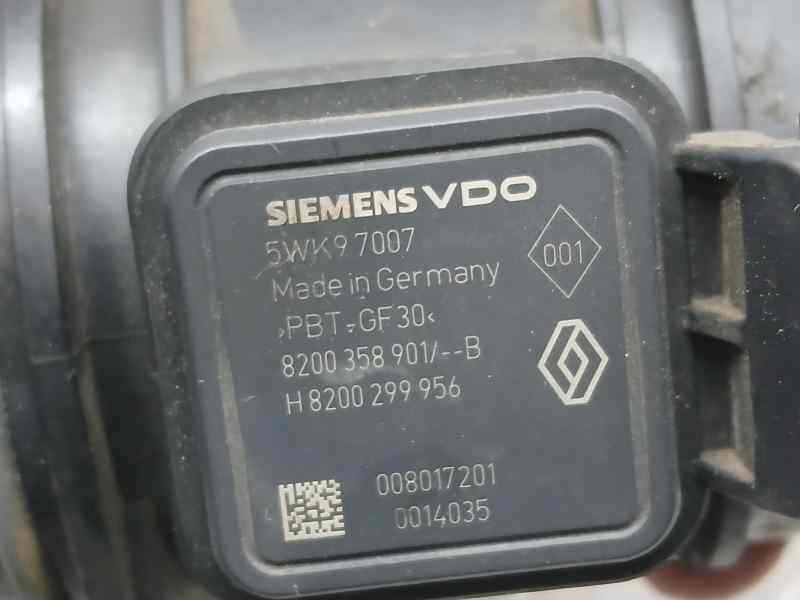 Recambio de caudalimetro para nissan note (e11e) acenta referencia OEM IAM 8200358901 5WK97007 SIEMENS VDO