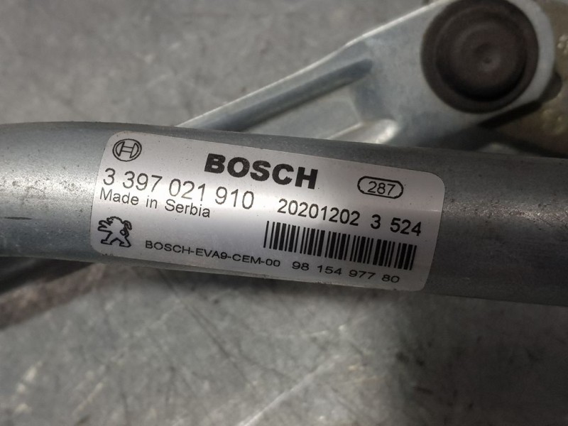 Recambio de motor limpia delantero para citroën c3 feel referencia OEM IAM 9815497780 3397021910 BOSCH