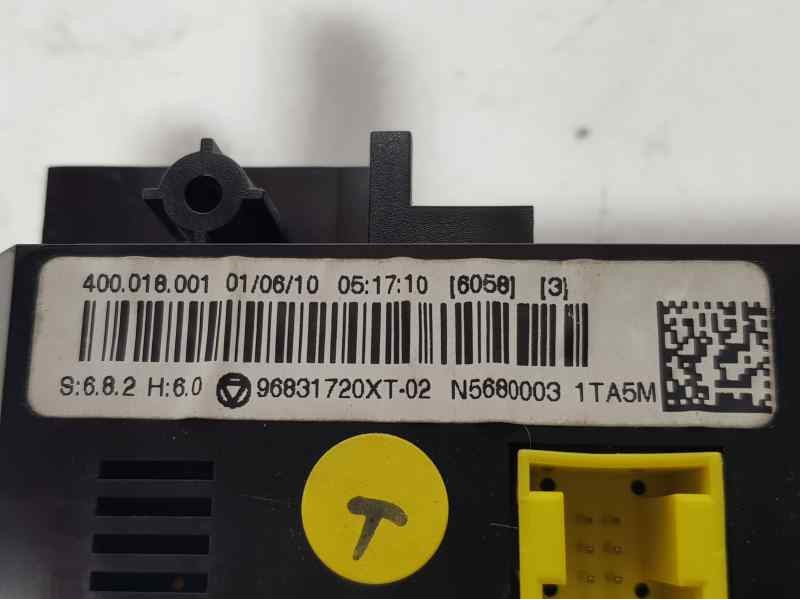 Recambio de mando climatizador para citroën ds3 base referencia OEM IAM 96831720XT  BEHR