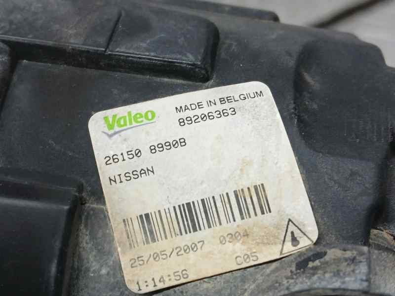 Recambio de faro antiniebla izquierdo para nissan note (e11e) acenta referencia OEM IAM 261508990B  VALEO