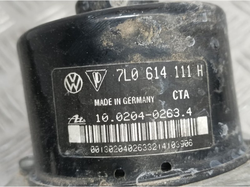 Recambio de abs para volkswagen touareg (7la) tdi v10 referencia OEM IAM 7L0614111H 10020402634 ATE