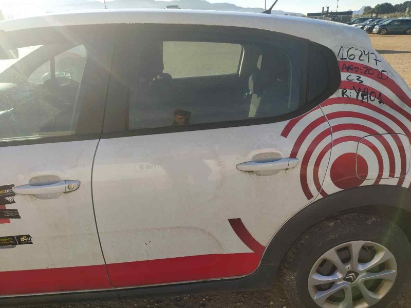 Recambio de puerta trasera izquierda para citroën c3 live pack referencia OEM IAM 9812716780  