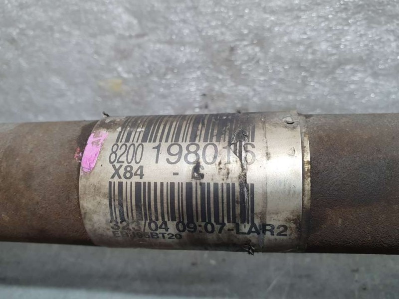 Recambio de transmision delantera izquierda para renault megane ii coupe/cabrio dynamique referencia OEM IAM 8200198016  