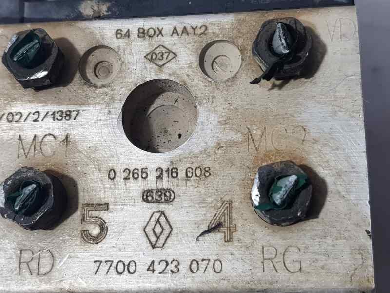 Recambio de abs para renault megane i scenic (ja0) 1.6 16v kaleido referencia OEM IAM 7700423070 0265216608 BOSCH