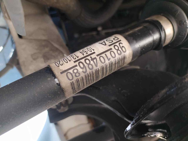 Recambio de transmision delantera derecha para citroën c3 live pack referencia OEM IAM 9801048680  