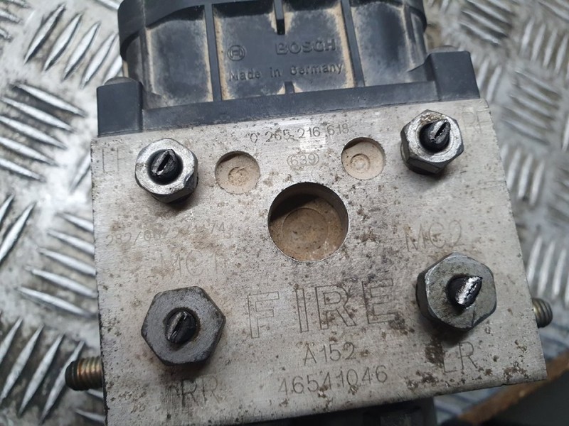 Recambio de abs para fiat punto berlina (188) 1.2 8v elx (i) referencia OEM IAM 46541046 0265216618 