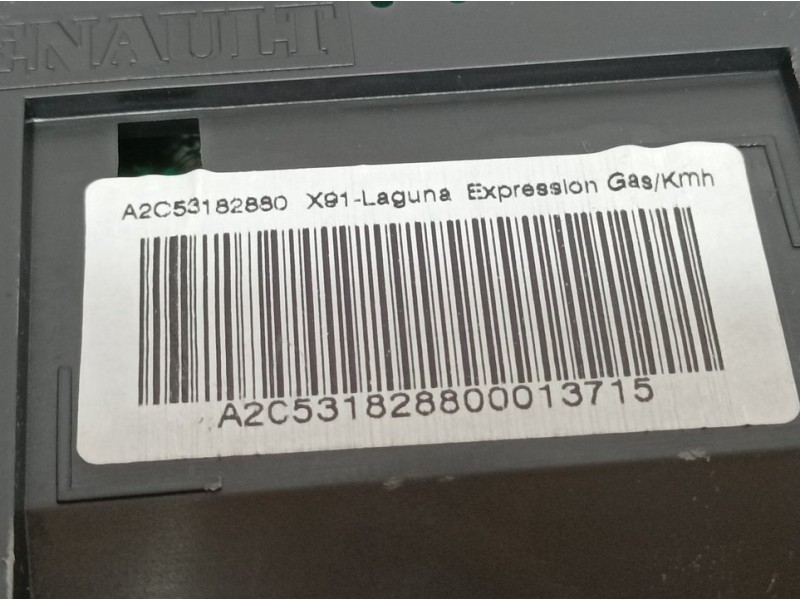 Recambio de cuadro instrumentos para renault laguna iii expression referencia OEM IAM 248100003R A2C53182880 