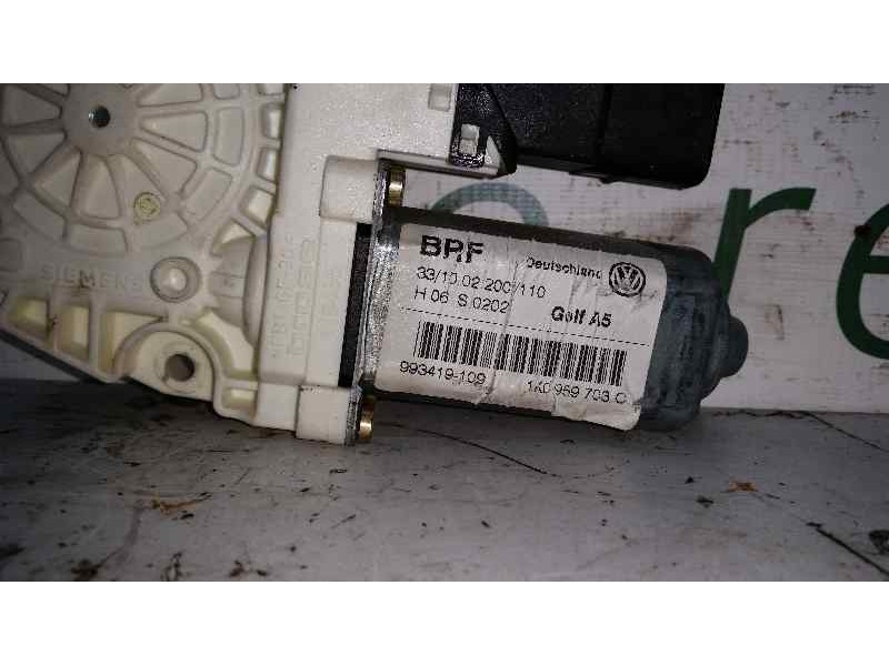 Recambio de motor elevalunas trasero izquierdo para volkswagen golf v berlina (1k1) conceptline (e) referencia OEM IAM  18 PIN E