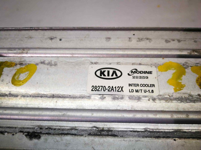 Recambio de intercooler para kia cerato 1.5 crdi referencia OEM IAM 282702A12X  