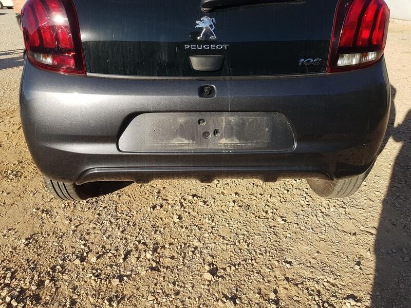 Recambio de paragolpes trasero para peugeot 108 1.0 vti 72 referencia OEM IAM 1612229480  