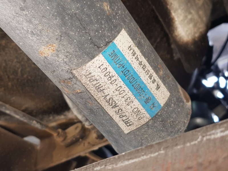 Recambio de transmision central para ssangyong actyon sports xdi 4wd referencia OEM IAM 3310009001  DELANTERA