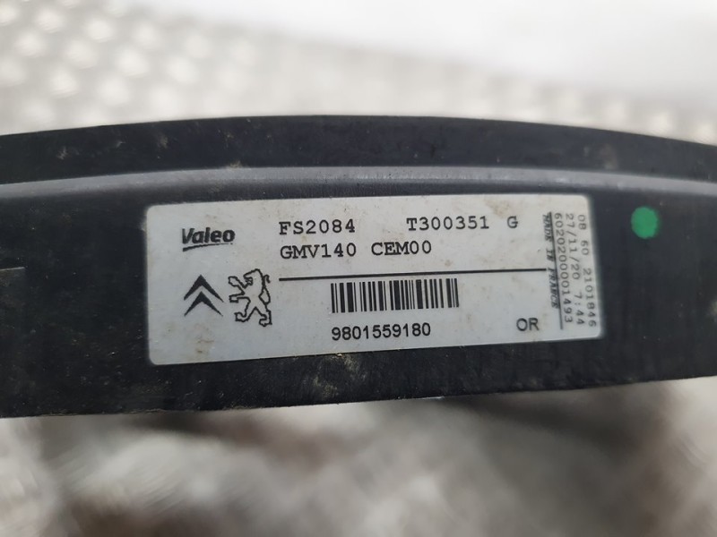 Recambio de electroventilador para citroën c3 feel referencia OEM IAM 9801559180 T300351 