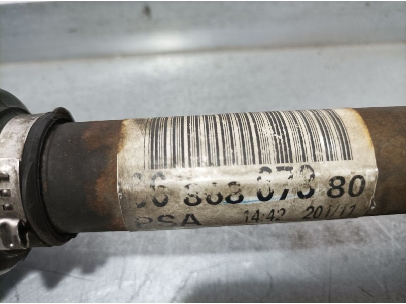 Recambio de transmision delantera derecha para peugeot 508 sw active referencia OEM IAM 9686867380  