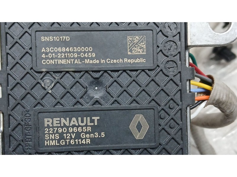 Recambio de sonda lambda para renault express furgoneta/monovolumen 1.5 blue dci 95 (f6ab) referencia OEM IAM 227909665R CONTINE